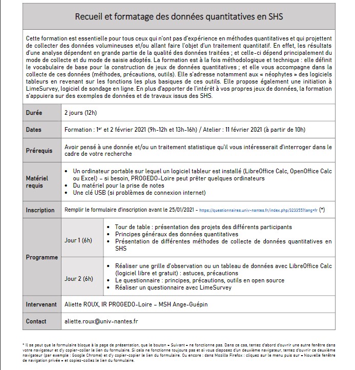 Formation Progedo-Loire 1